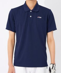 FILA GOLF／marie claire 【FILA GOLF】ワンポイントロゴ半袖ポロシャツ