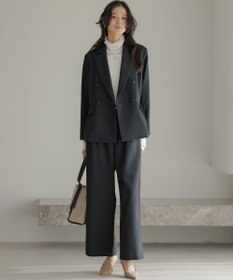 組曲 【WEB限定】フラワーチュールタートルネック カットソー