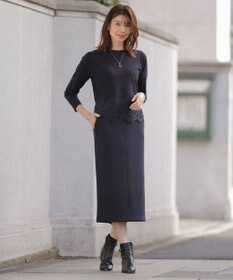 J.PRESS LADIES ヴィンテージオーバルリング ネックレス