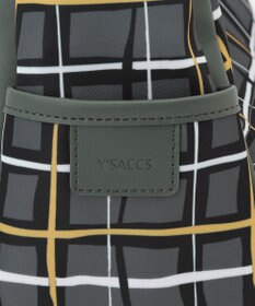 Y'SACCS ドローイングチェックショルダーバッグ