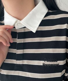 WEGO ボーダーラガーシャツ