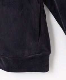 23区GOLF 【WOMEN】【ストレッチ】ベロアフーディ