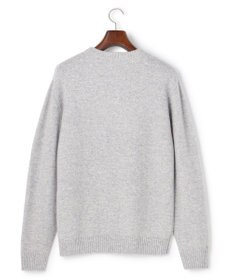 J.PRESS MEN ウール×カシミヤの上質素材【Cash Lamb's Wool】ケーブルクルーネック ニット_25年モデル
