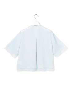 ICB L オーガンコンビシャーティング クロップドシャツ