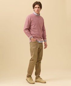 J.PRESS MEN ギマコットンカノコクルーネック ニット