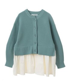 Green Parks ・ＥＬＥＮＣＡＲＥ　ＤＵＥ　スソレイヤーニットカーディカ