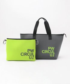 PW CIRCULUS 【UNISEX】ロゴ トートバック クラッチバッグ付き