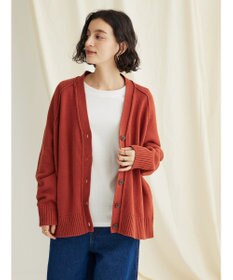 CRAFT STANDARD BOUTIQUE Ｖネックアウトリンキングカーディガン
