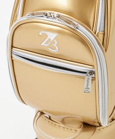 23区GOLF 【UNISEX】エレガントエナメルキャディバッグ　キャスター付きで移動もラクチン