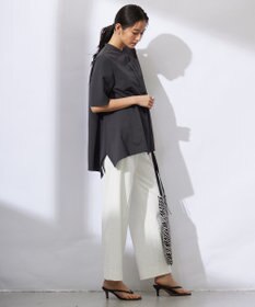 ICB L 【UVカット・吸水速乾・接触冷感・洗える】シェルタリングドライオックス ワイドパンツ