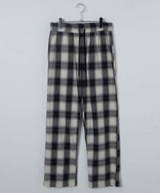 WEGO 【ウエストゴム】オンブレチェックイージーパンツ