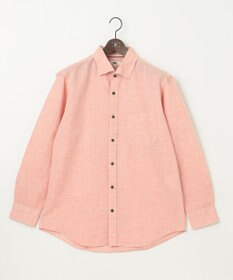 JOSEPH ABBOUD 【キングサイズ・カラー豊富/サステイナブル】リヨセルリネンサッカーシャツ