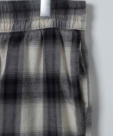 WEGO 【ウエストゴム】オンブレチェックイージーパンツ