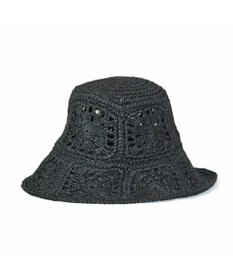 ATRENA 花柄細網みハット