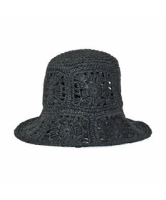 ATRENA 花柄細網みハット