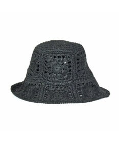 ATRENA 花柄細網みハット