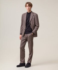 J.PRESS MEN 快適さとエレガンスを纏う【セットアップ対応 / ストレッチ】SOFAニット ハイグレードジャージー ジャケット