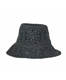 ATRENA 花柄細網みハット