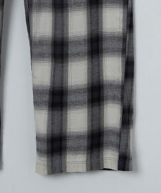 WEGO 【ウエストゴム】オンブレチェックイージーパンツ