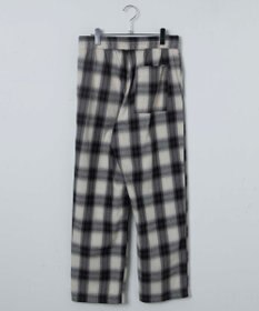 WEGO 【ウエストゴム】オンブレチェックイージーパンツ