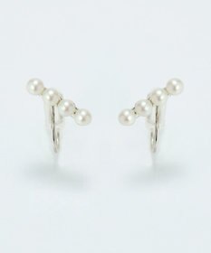 Phoebe 【痛くないシリーズ/金属アレルギー対応】バランスパールライトフィットイヤリング　シルバー