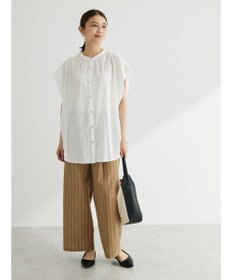 Green Parks ・ＥＬＥＮＣＡＲＥ　ＤＵＥバンドカラーノースリチュニック