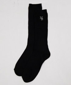 WEGO 刺繍ロゴローゲージゆるリブソックス