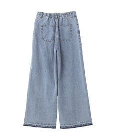 YECCA VECCA 綿麻バギーデニムパンツ