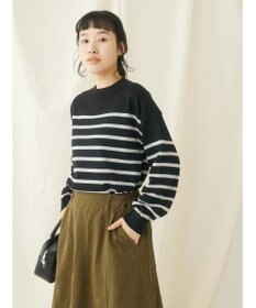 CRAFT STANDARD BOUTIQUE シルク混ニット長袖プルオーバー