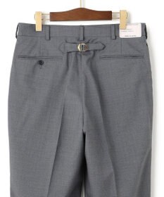 J.PRESS MEN 【J.PRESS ORIGINALS】PEPPIN MERINO TROPICAL PIPED STEM TROUSERS / JAPAN MADE