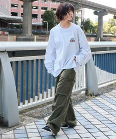 WEGO 【ユニセックス着用ITEM】サークルロゴBIG　T（LS）