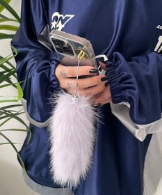 WEGO ミニファーしっぽキーホルダー