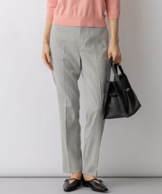 23区 【先行予約】アイアスマットストレッチ テーパード パンツ