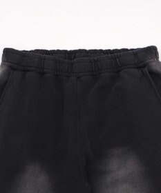 WEGO 【ウエストゴム/らくらくパンツ】アシッドウォッシュグラフィックスウェットパンツ