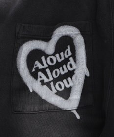 WEGO 【ウエストゴム/らくらくパンツ】アシッドウォッシュグラフィックスウェットパンツ