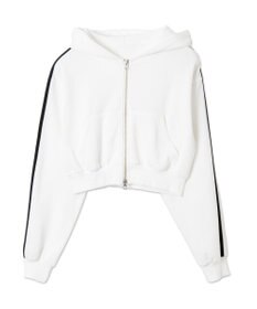 WEGO 【あったか】裏起毛Wジップショートパーカー