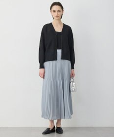 ICB L シアージャカード ニットブルゾン