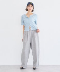 earth music&ecology チェーンリブラメカットソー