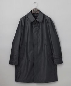 GOTAIRIKU ダウンライナー装着可【半裏仕様でより軽量】メランジシャンブレー ステンカラースプリングコート