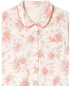 Wing パジャマ 長袖 長ズボン 綿100％ スムース素材 レディース EP5063 ウイング／ワコール