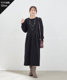 Tiaclasse L 【吸水発熱 / 静電気防止】ポンチタックワンピース