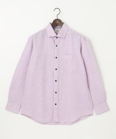 JOSEPH ABBOUD 【キングサイズ・カラー豊富/サステイナブル】リヨセルリネンサッカーシャツ