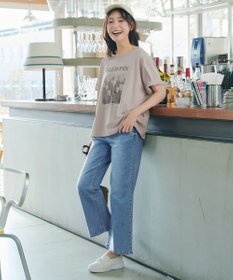 Tiaclasse 【おのののかさん着用】「サマケア」グラフィックプリントTシャツ