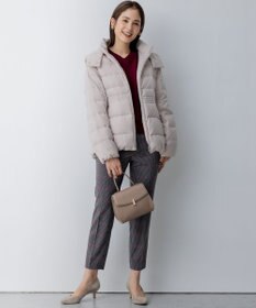 組曲 【WEB限定】T/Rツイルストレッチ テーパードパンツ