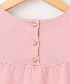 組曲 ハートボタン ニットプルオーバー