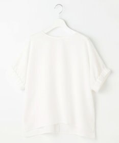 自由区 L 【人気素材・新色追加】ラスティックメッシュドルマンスリーブ Tブラウス