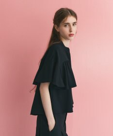 GRACE CONTINENTAL ラッフルレイヤードブラウス
