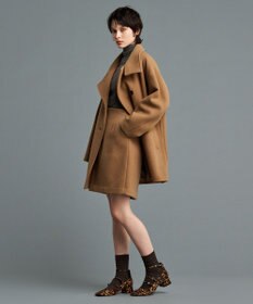 uncrave プルーフ メルトン ミニスカート（uncrave STANDARD）