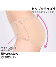 WACOAL 【ディアヒップ】 ショーツ はきこみ丈ふつう 綿混(身生地) ヒップを包みこむフィット感 やさしいはきごこち PPA111 /ワコール