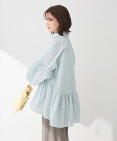 Green Parks ・ＥＬＥＮＣＡＲＥ　ＤＵＥ　ストライプシャツチュニック